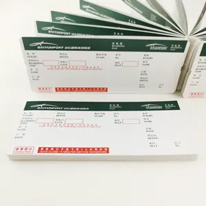For A Professional Printing Company Look No Further Than HUSH Boarding Pass.