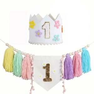 Ensemble de décoration pour fête d'<span class=keywords><strong>anniversaire</strong></span> de bébé garçon, 1ère année, pour baby shower - Product Image 3