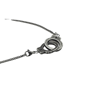 Craft Wolf moda <span class=keywords><strong>Punk</strong></span> esposas pareja collar collares personalizados de la fuente fábrica joyería personalizada al por mayor - Product Image 1