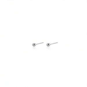 เอมี่ เอมี่ต่างหูสแตนเลสทรงกลมคลาสสิกของขวัญเครื่องประดับสตรี PE2004 - Product Image 3