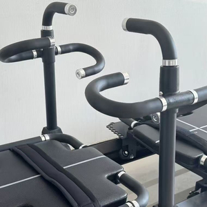 Mesa <span class=keywords><strong>de</strong></span> Pilates Reformer Profesional Compacta Telescópica <span class=keywords><strong>de</strong></span> Aluminio Clásico 2026 con Caja <span class=keywords><strong>de</strong></span> Sentado para Ejercicios en Casa - Product Image 4