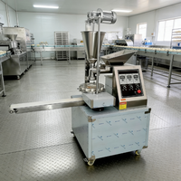 Machine à fabriquer des pains fourrés à la vapeur, neuve, pour restaurants, machine à faire des momos et des raviolis pour les commerces alimentaires, moteur inclus