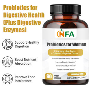 Probióticos OEM ODM para Mujeres con D-Manosa, Arándano, Prebióticos, Enzimas Digestivas, 100 Mil Millones de UFC, Suplemento Dietético - Product Image 5