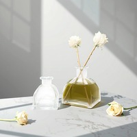 Bouteille de diffuseur en verre de luxe Offre Spéciale pour bouteille de parfum d'arôme Logo personnalisé pour bouteille de désodorisant de voiture de 50ml 150ml 250ml