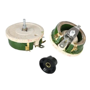 Multi-functional 25W-500W Ceramic Wirewound Variable Resistor for Power Supply Testing and Electronic Equipment