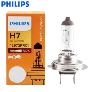 Philips H7 12V 55W PX26d Tầm Nhìn Cao Cấp Tiêu Chuẩn Xe Đèn Pha Bóng Đèn Gốc Halogen Đèn ECE Phê Duyệt 12972PR C1, 1X