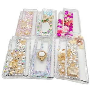 เคสโทรศัพท์แบบติดเพชรชุดงานแฮนด์เมดสุดหรูสำหรับ <span class=keywords><strong>Samsung</strong></span> <span class=keywords><strong>Z</strong></span> <span class=keywords><strong>Fold</strong></span> 2 3 <span class=keywords><strong>4</strong></span> 5 6 7 - Product Image 1