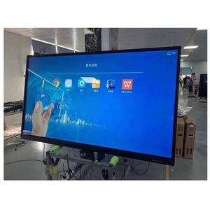 Écran tactile <span class=keywords><strong>interactif</strong></span> 65 75 86 110 pouces Moniteur LCD à écran plat 4K Tableaux interactifs numériques intelligents pour l'enseignement scolaire - Product Image 2