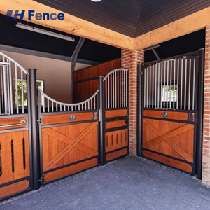 Écuries de luxe de style européen, façade de grange équestre haut de gamme, boxes pour chevaux, abris à vendre - Product Image 5