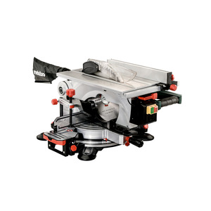 Scie à onglet Metabo KGT 305 M avec table, 230 V, lame circulaire de 305 mm pour la coupe du bois et les travaux de précision - Product Image 1
