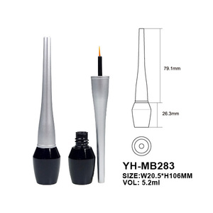 Tube vide pour eye-liner et mascara de 5 ml avec logo personnalisé, en matériau ABS/PETG, pour l'emballage d'eye-liner liquide et de mascara - Product Image 2