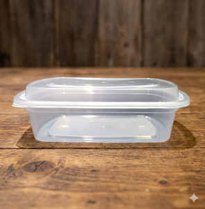 Contenedor Rectangular de Plástico PP para Almacenamiento de Alimentos con Tapa Segura a Prueba de Fugas Reutilizable Libre de BPA para Preparación de Comidas y Comida para Llevar - Product Image 1