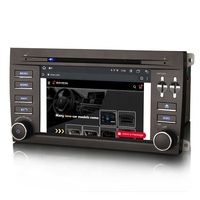 Lecteur DVD de voiture Erisin ES8814C 7 pouces, Octa Core, Android 13, 4G WiFi, DSP, Navigation, autoradio pour Porsche Cayenne, GPS stéréo