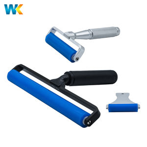 ลูกกลิ้งซิลิกอนลูกกลิ้งทำความสะอาดห้องอลูมิเนียมทำความสะอาดป้องกันไฟฟ้าสถิตย์ผลิตภัณฑ์รักษาความปลอดภัยสำหรับกำจัดฝุ่น - Product Image 6