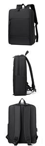 <span class=keywords><strong>Zaino</strong></span> per Laptop 15.6 Pollici, Tablet, Resistente, <span class=keywords><strong>Idrorepellente</strong></span>, Leggero, Design Pulito ed Elegante per Viaggi, Lavoro, Università - Product Image 5