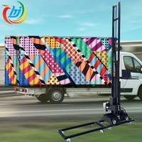 Impresoras de Papel Tapiz de Gran Formato Hanjie, Impresora de Inyección de Tinta UV para Murales de Pared, Impresora para Camiones Contenedores y Compartimentos de Carga