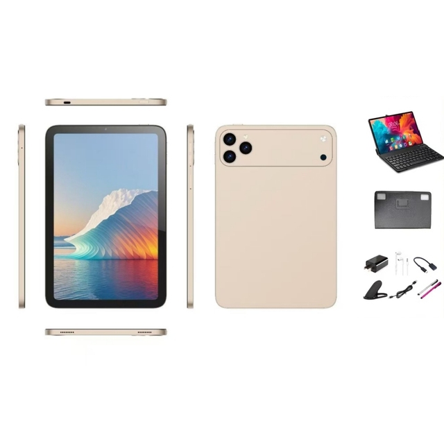 Pad 17 Pro Max 10.1Inch SIM Android 15 Tablet PC with 2K Display Octa Core 4G Network Professional Entertainment Manufactured