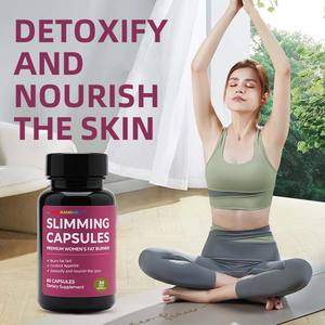 מפעל נשים הרזיה קפסולות לשלוט בתיאבון לשרוף שומן מהר detoxification skincare - Product Image 6
