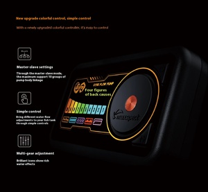 Bomba de Ondas para Aquário Marinho MAXSPECT GF-308/316 110-240V DC, Sistema de Circulação de Ondas para Corais, Plástico Ecológico, Ultra para Aquários - Product Image 5