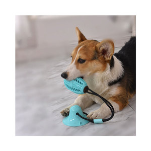 Juguete de goma para limpieza dental con cuerda y campana, bola masticable con ventosa, juguete sonoro de TPR para perros agresivos, ¡gran oferta! - Product Image 3