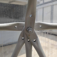Tente permanente de bulle de dôme de chapiteau d'igloo de taille personnalisée