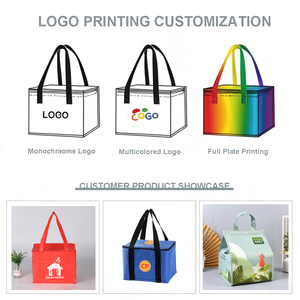 Borsa Termica Monouso in Tessuto Non Tessuto con Rivestimento in Alluminio per Catering, Distribuzione Esterna di Tè Caldo, Gelato e Alimenti - Product Image 5