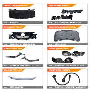 Accesorios de Coche al por Mayor para Mazda CX5 CX-5 2017 2018 2019 2020 <span class=keywords><strong>2021</strong></span>, Kit de Carrocería, Parachoques Delantero, Parrilla, Repuestos y Accesorios para Automóvil - Product Image 4