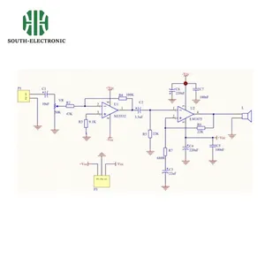 Diagram Original Electronic Custom PCB Printed Circuit Board Schematic Diagram PCBA Layout Design Services