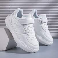 Chaussures de sport décontractées respirantes en cuir synthétique pour enfants, vente en gros, confortables pour grands garçons, chaussures de sport montantes pour enfants