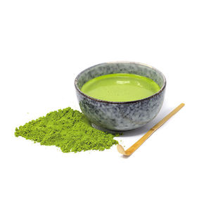 Bubuk ekstrak teh hijau Matcha murni 99% pasokan grosir kedap udara asli Shandong tingkat makanan kesehatan murni - Product Image 2