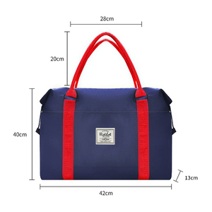 Grande Borsa da Viaggio Personalizzata in Tela Impermeabile con Chiusura a Cerniera - Dimensioni Unisex per Palestra, Spiaggia, Piscina, Sport e Fitness - Product Image 2