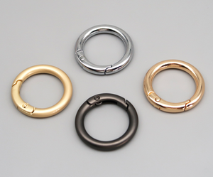 <span class=keywords><strong>Mousqueton</strong></span> rond à ressort en alliage de zinc couleur mate 20mm 25mm <span class=keywords><strong>30mm</strong></span> - Product Image 4