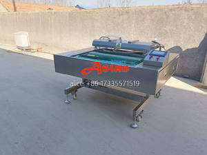 Machine d'emballage sous vide continue commerciale / Machine d'emballage sous vide automatique pour rouler les tiges de bambou - Product Image 3