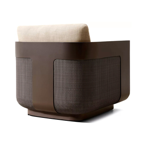 Conjunto <span class=keywords><strong>de</strong></span> Sofás Modernos <span class=keywords><strong>de</strong></span> Aluminio para Exteriores con Cojines Impermeables - Muebles Duraderos y Ecológicos para Patio <span class=keywords><strong>de</strong></span> Villa, Hotel, Resort y Jardín - Product Image 3