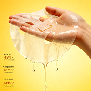 Masque facial en feuille <span class=keywords><strong>DR</strong></span> DAVEY à la vitamine C et au citron, raffermissant, hydratant, lissant, à l'acide hyaluronique - Product Image 5