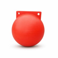 Bouée sphérique en PE de 500 mm, bouée de signalisation aquatique pour la plage, bouée de sauveteur, marquage de zone dangereuse