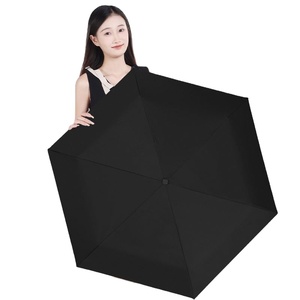 ร่มพับอัตโนมัติ OEM น้ำหนักเบาพิเศษ แบบดินสอ ป้องกันรังสียูวี สำหรับแจกเป็นของขวัญโฆษณา ขนาด 97 ซม. พกพาสะดวก - Product Image 1