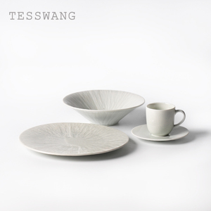 Service de Table en <span class=keywords><strong>Porcelaine</strong></span> Plate Rétro <span class=keywords><strong>Française</strong></span> de Luxe, Écologique et Réutilisable - <span class=keywords><strong>Vaisselle</strong></span> Durable et Portable pour Restaurant Occidental - Product Image 3