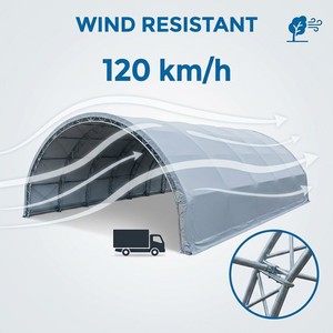 Estructura de tensión en frío para clima sueco, tipo salón, refugio, almacenamiento, garaje, resistente, con cubierta de tela y PVC, sin acero galvanizado, modelo b1, <span class=keywords><strong>precio</strong></span> por año - Product Image 6