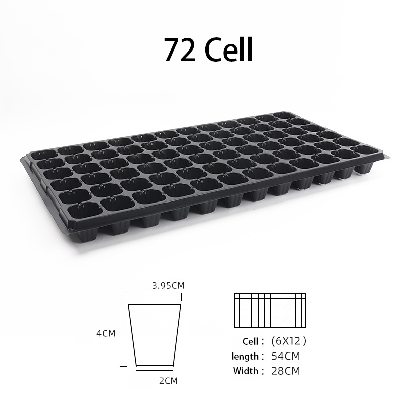 72 cellules noires