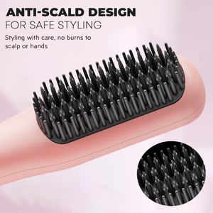 Brosse lissante à vapeur professionnelle à activation tactile 70W double tension, idéale <span class=keywords><strong>pour</strong></span> <span class=keywords><strong>les</strong></span> voyages - Product Image 4