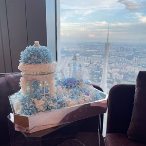 Rose éternelle <span class=keywords><strong>de</strong></span> conte <span class=keywords><strong>de</strong></span> fées pour célébrités d'Internet, Princesse des contes <span class=keywords><strong>de</strong></span> fées, Rose en cristal préservée, Boîte cadeau artisanale Saint-Valentin Noël - Product Image 5