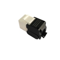 Grosir Pabrik murah konektor Modular Internet UTP Cat6A jaringan RJ45 alat colokan Keystone-gratis tekan atas dan bawah