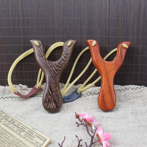 木制弹弓儿童怀旧户外玩具休闲娱乐木制工艺品游戏配件批发 - Product Image 1