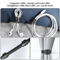 315 pièces Kit de gestion de câble adhésif rapide pour TV ordinateur bureau support de cordon en plastique Clips fil organisateur manches support crochet Type
