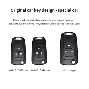 Coque de <span class=keywords><strong>clé</strong></span> de voiture de remplacement pour <span class=keywords><strong>OPEL</strong></span> Chevrolet VAUXHALL Insignia Astra Zafira Buick <span class=keywords><strong>porte</strong></span>-clés 3 4 boutons - Product Image 2