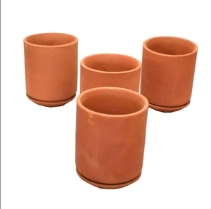 Macetas Decorativas de Terracota Rústicas Hechas a Mano para Plantas de Interior y Exterior, Suculentas, Hierbas, Flores y Hogar - Product Image 2