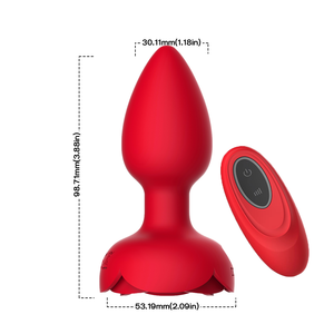 Vibrerende Anale Plug Butt Plug Vibrator Led Light Mannelijke Prostaat Massager Afstandsbediening Bdsm Volwassen Seksspeeltjes Voor Mannen Vrouwen - Product Image 6