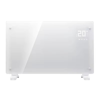 Chauffage électrique à convection 2500W, panneau en verre, chauffage mural, convecteur avec WIFI