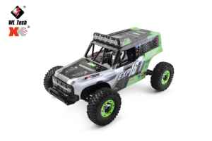 HOSHI WLtoys 124006 Voiture RC tout-terrain 4x4 à l'échelle 1:12, télécommande 2.4G, portée 100m, jouet électrique d'escalade tout-terrain avec chargeur - Product Image 3